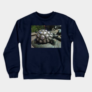 Many hands caressed this turtle Crewneck Sweatshirt